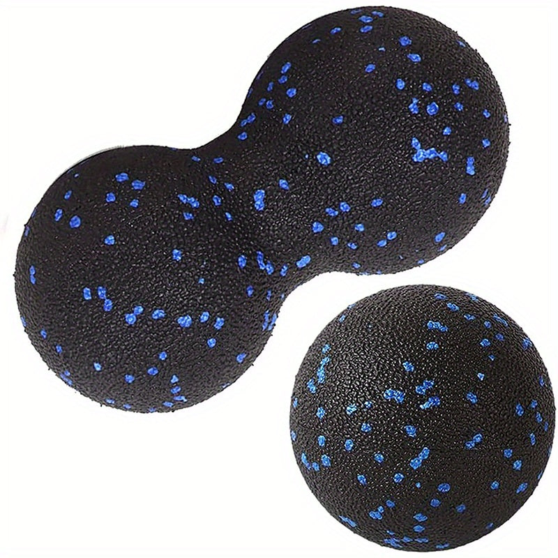 Yoga Massage Double Ball Fitness Fascia Ball with Dot for Muscle Sole Relaxation