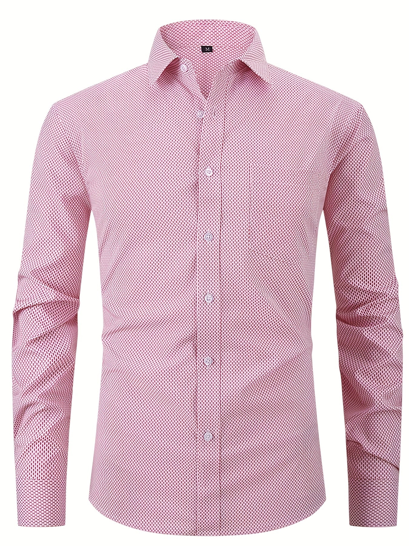 Men's Plaid Casual Shirt Long Sleeves Regular Fit