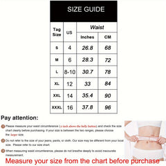 Women's Neoprene Waist Trainer Trimmer Belt Body Shapewear