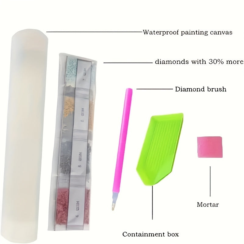 DIY 5D Diamond Painting Kit - Zodiac Series - 7.87X7.87ft