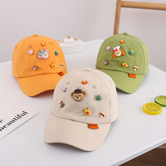 Kids Cartoon Cap for Spring and Autumn