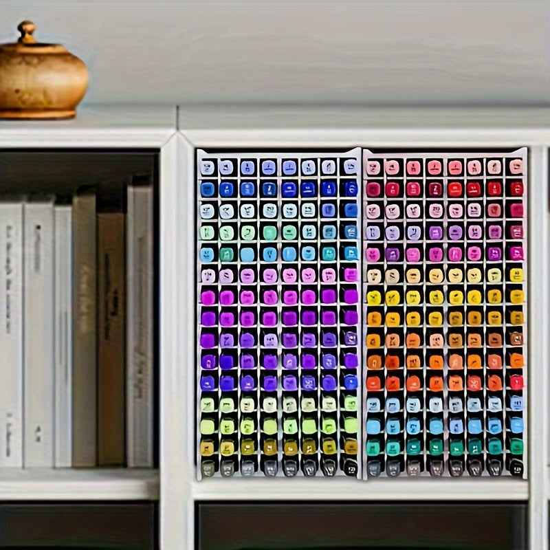 Markers Storage Rack Organizer Removable Dividers