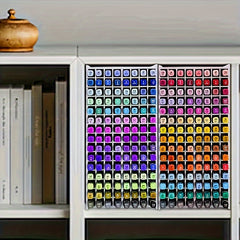 Markers Storage Rack Organizer Removable Dividers
