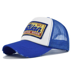 Stay & Stylish Unisex Summer Baseball Cap with Embroidery Mesh