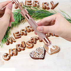 Stainless Steel Extruder Set for Sugar Paste Fondant Flower Decoration