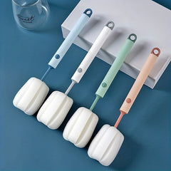 Long Handle Sponge Cleaning Brush for Vacuum Cup and Tea Bottle