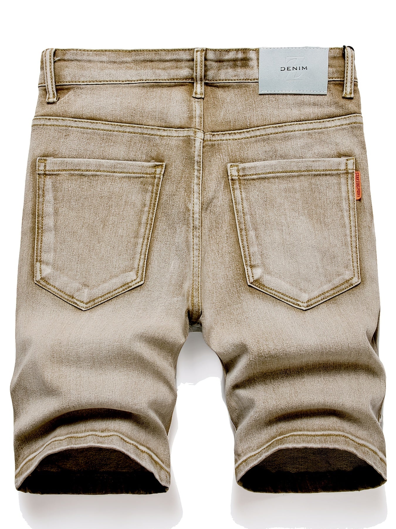 Y2k Creative Tassels Denim Shorts Men's Casual Street Style