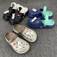 Men's Lightweight Hollow Out Sandals with Charms