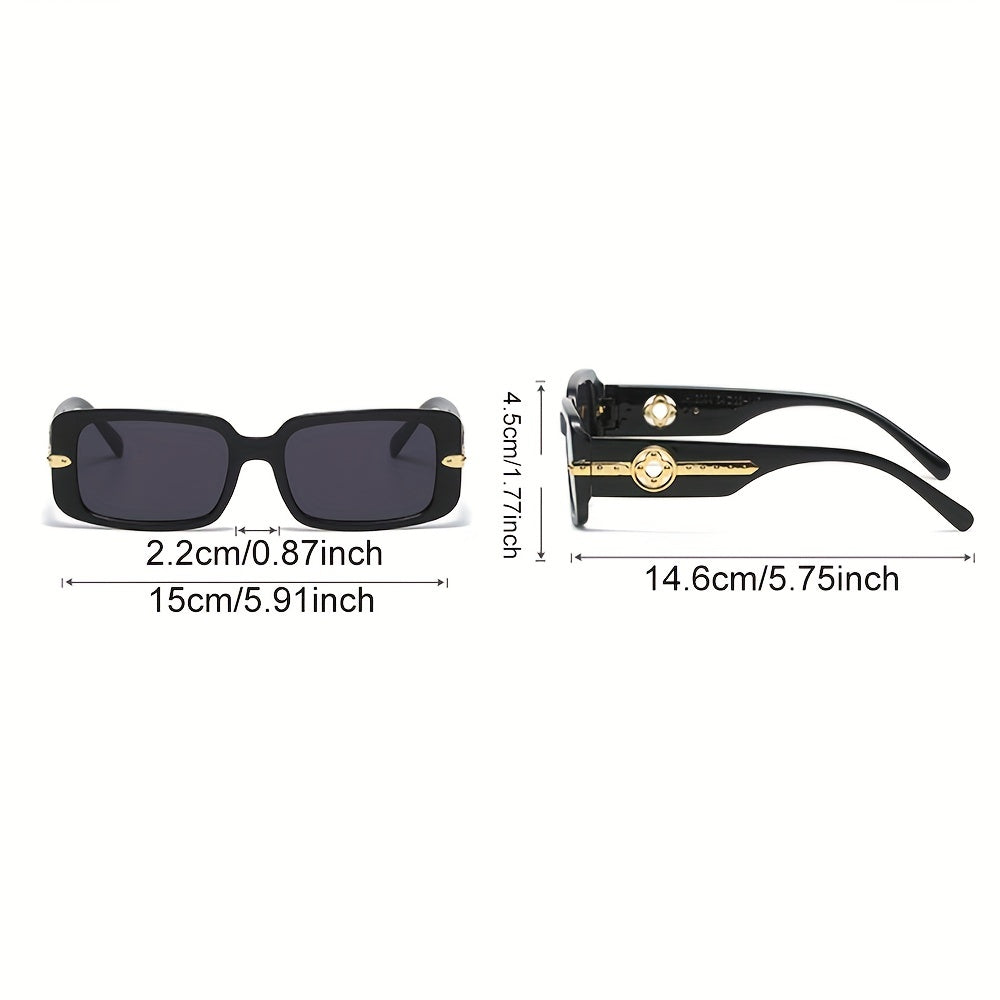 Rectangle Sunglasses UV400 Sun Shades for Driving
