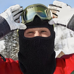 Winter Windproof Full Face Plus Velvet Mask for Outdoor Activities