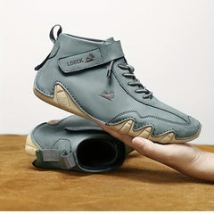 Men's Lace-up Sneakers Casual Walking Shoes Comfortable Boots