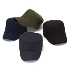 Men's Flat Top Hat Outdoor Sunscreen Sunshade