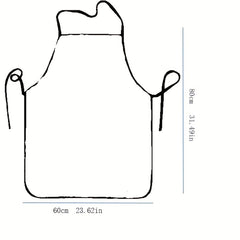 2pcs set Polyester Apron Cooking Kitchen Aprons For Couples