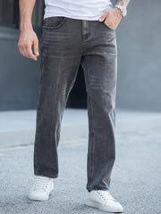 Men's Large Size Straight Jeans