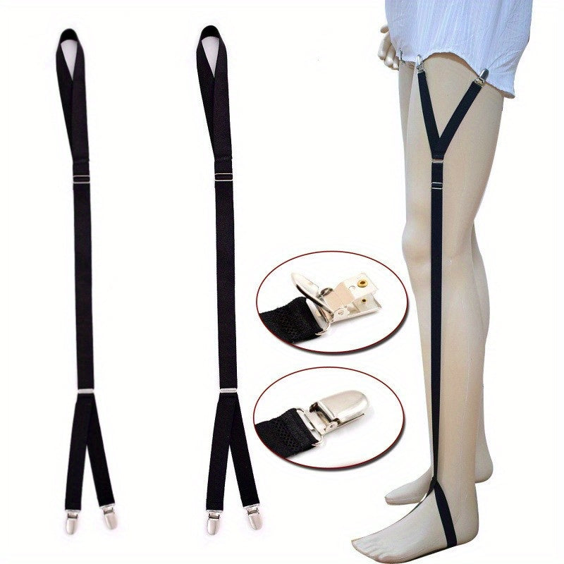 Adjustable Elastic Shirt Stays Suspender