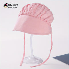 Kids Drawstring Foldable Sun Hat Lightweight Visor Cap
