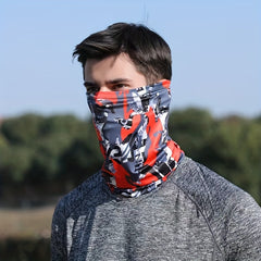 Men's Ice Silk Sunscreen Sleeve for Summer Driving