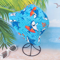 Kids Shark Bucket Hat Outdoor Sunshade Hat for Boys and Girls
