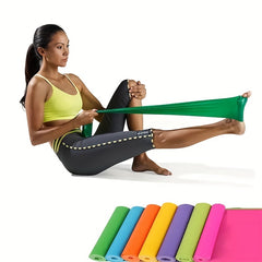 Yoga Pilates Resistance Band Stretch Training Bands with Different Strengths