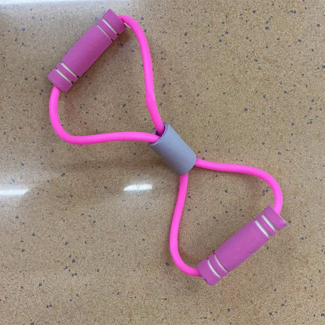Yoga Elastic Tension Band Home Gym Pilates Fitness Arm Shoulder