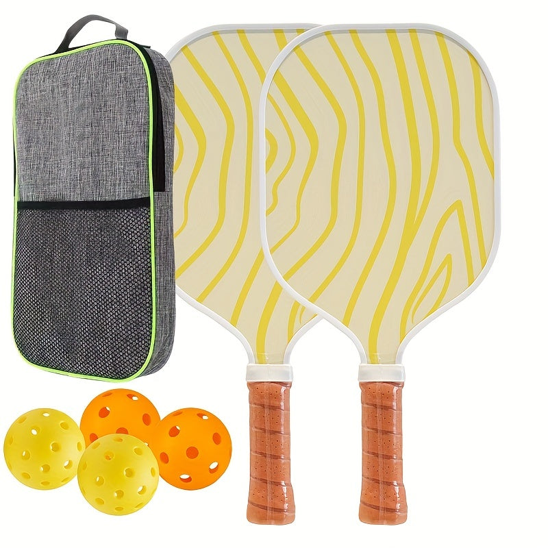 Carbon Fiber Pickleball Set - Ideal for Competitive Sports