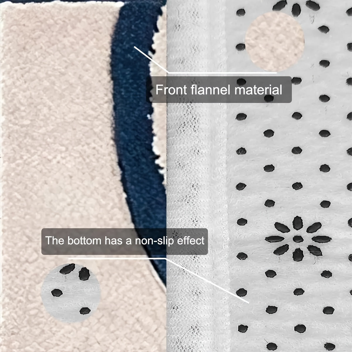 Non Slip Soft Modern Door Mat Thick Padded Entrance Mat