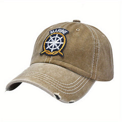 Sturdy Washed Baseball Cap Dad Hat Adjustable Retro Cap