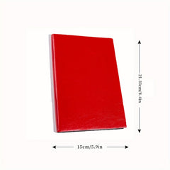 Retro Leather Notebook 100 Sheets 200 Pages A5 Paper
