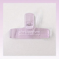Acrylic Clip Stationery Holder Large Clip