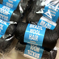 5pcs Brazilian Wool Hair Yarn For Braids Twisting Weaving