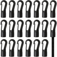 Bungee Shock Cord Hook 10-20pcs Rope Terminal Ends S Open E