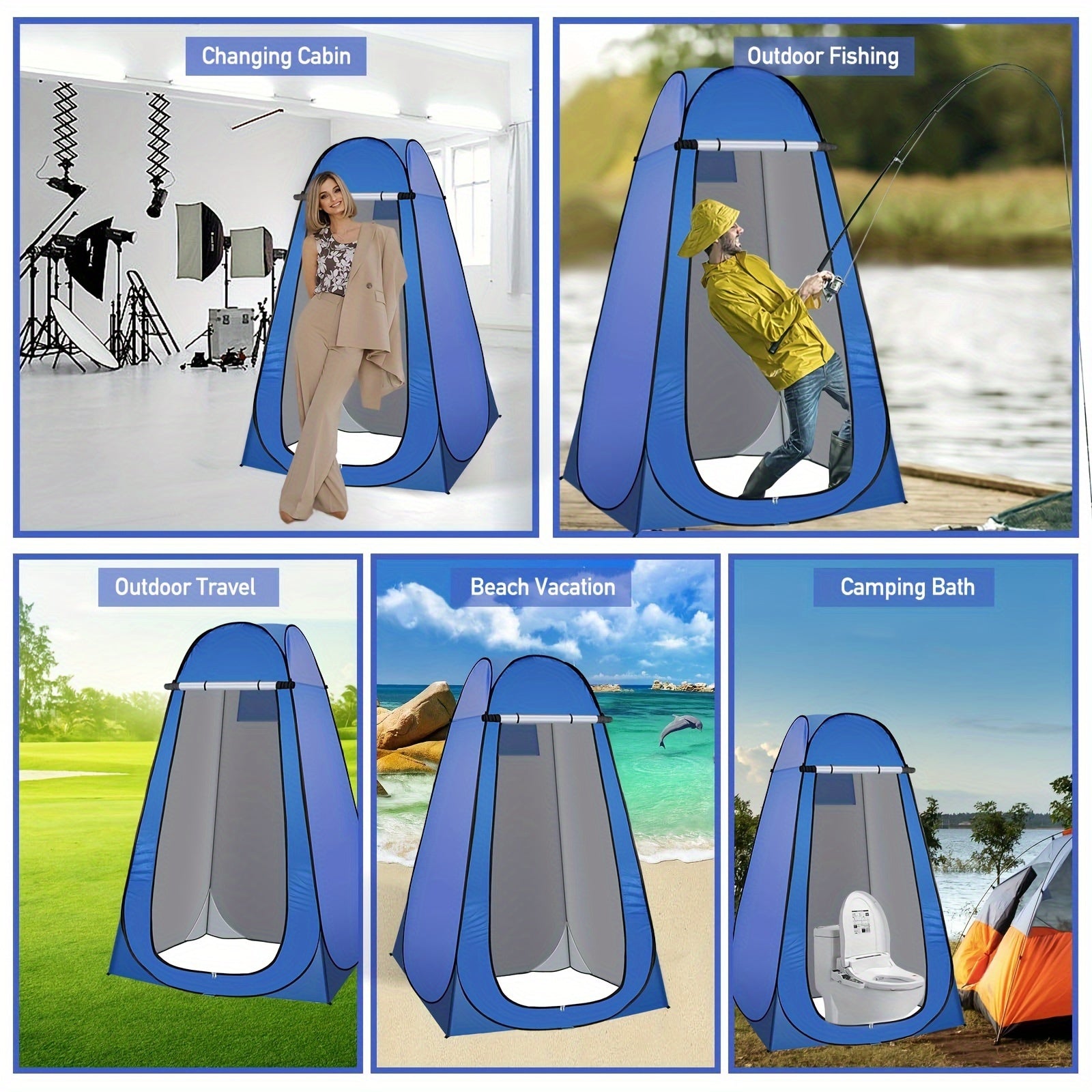 Portable Privacy Shelter Camping Tent