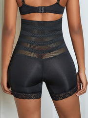 Lace Trim Shaping Panties High Waist Tummy Control Compression Panties