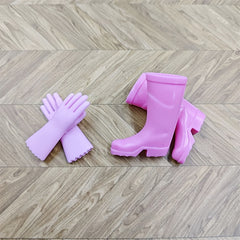 Colorful Rubber Gloves & Boots Set: Ideal Gift for Hobbyists