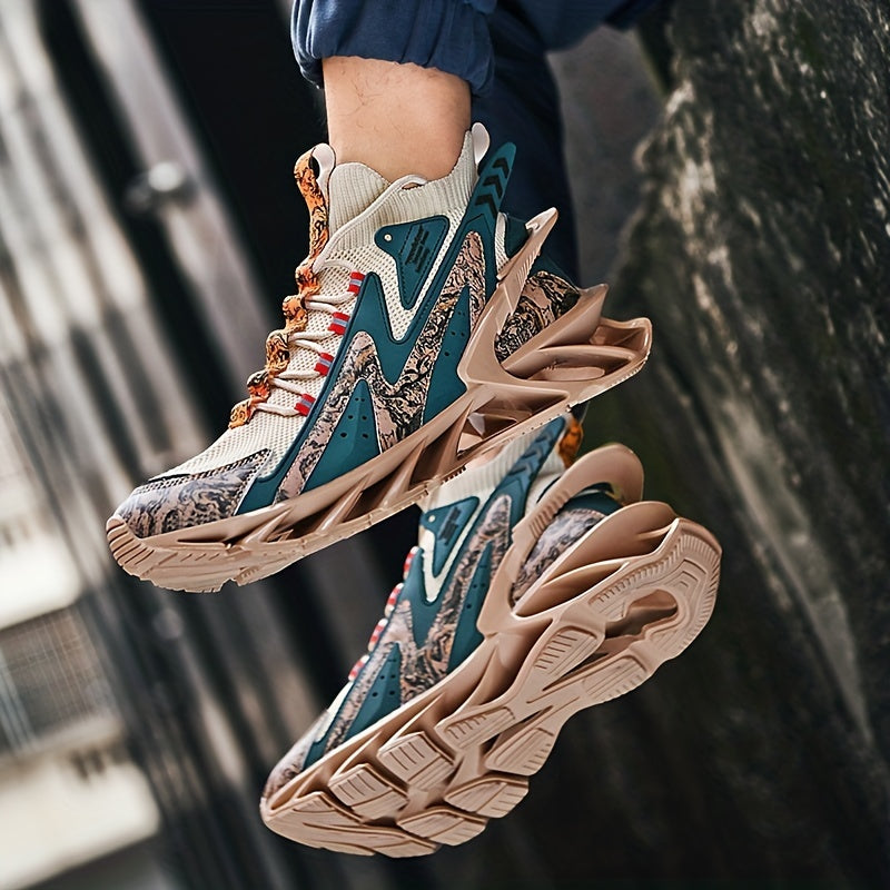 Men's Breathable Blade Sneakers For Jogging Gym