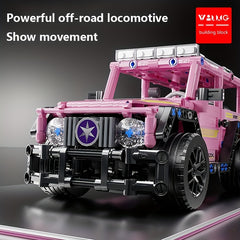 Building Block Car Kid Gift DIY Engineering Construction Toys
