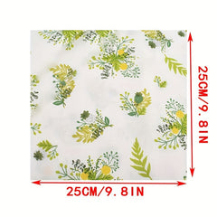 8pcs Multicolor Patchwork Fabric Cotton Floral Printed
