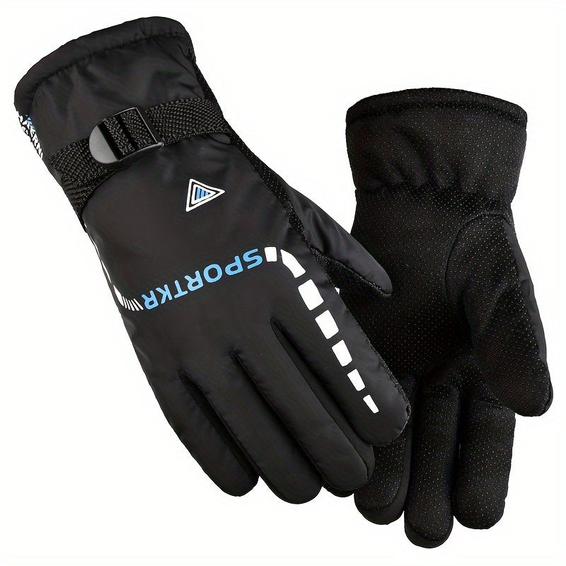 Winter Cycling Gloves Windproof Waterproof Outdoor Ski Motorcycle Riding