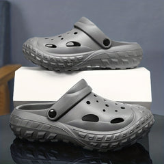 Men's Closed Toe Clogs Soft Sole Sandals