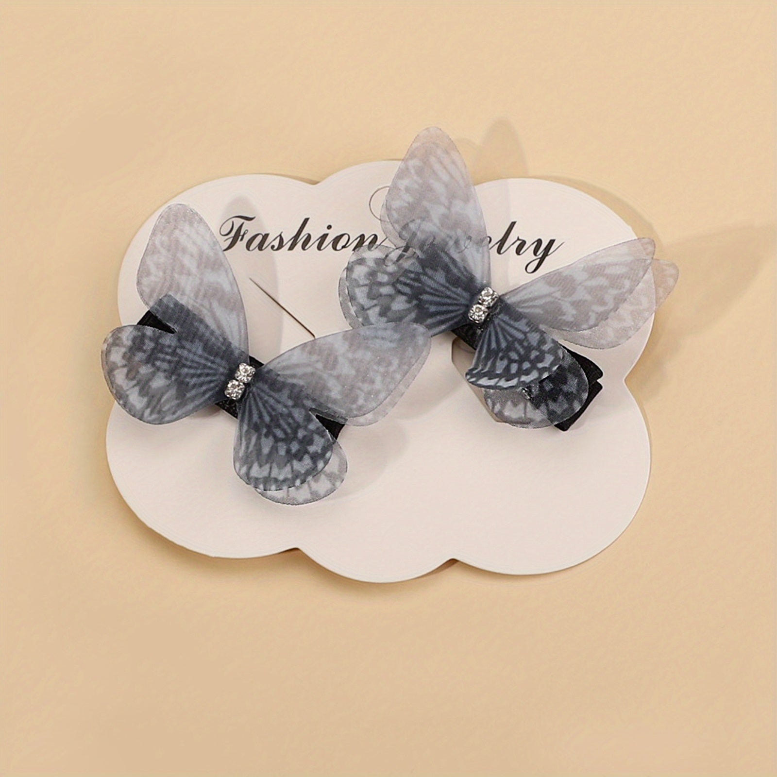 Butterfly Hairpin Princess Hair Clips for Baby Girls