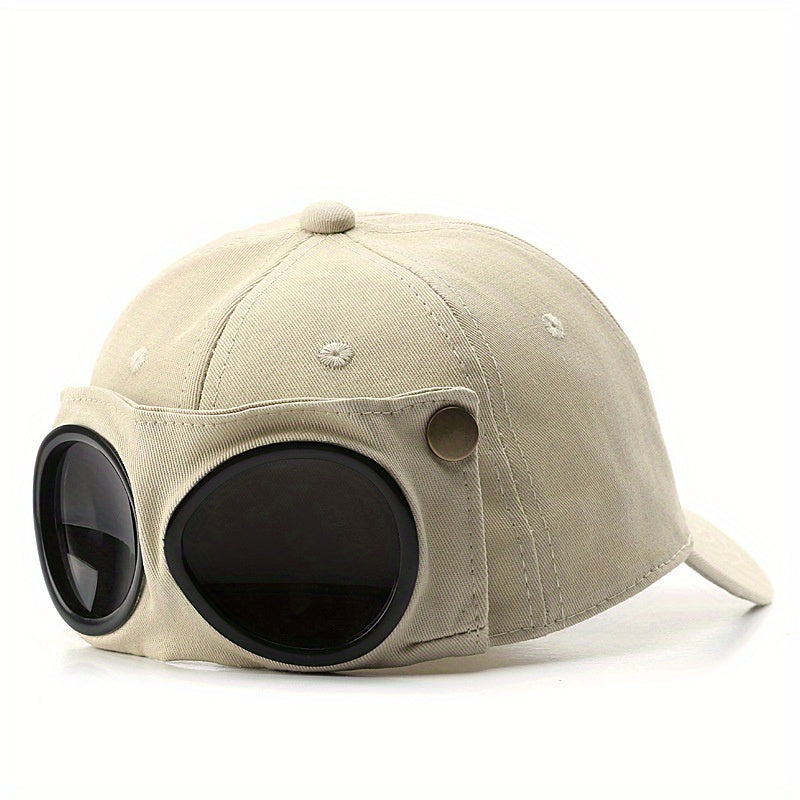 Aviator Baseball Cap Solid Vintage Couple Sun Hats