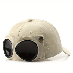 Aviator Baseball Cap Solid Vintage Couple Sun Hats