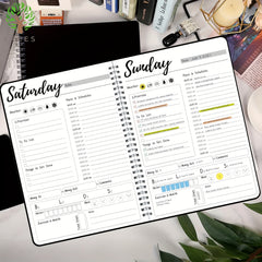 Trees Daily Weekly Planner Notepa...