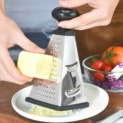 Stainless Steel Box Grater with Container