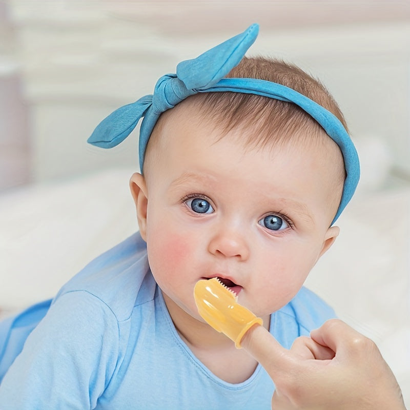 Baby Silicone Thumb Toothbrush Rabbit Shape 0-2 Years