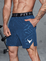 Men's Alphabet Print Sports Shorts Sweatpants