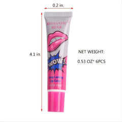 Waterproof Lip Tint Set: Matte Gloss Stain for Women