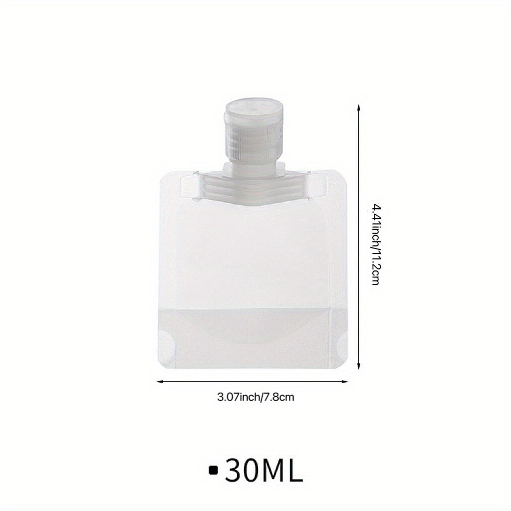 5 Pcs Travel Storage Pouch Lightweight Shampoo Container