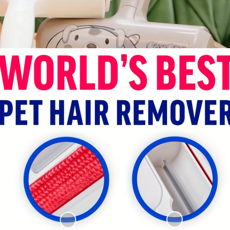 Pet Hair Remover Roller for Dog Cat - Reusable Lint Roller Sticky Brush