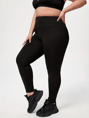 Basic Sports Leggings - High Stretch Skinny Leggings